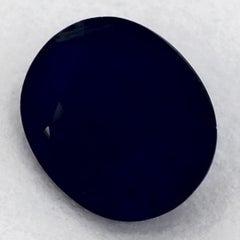 1.14 qt Zafiro Azul Oval Gema Suelta