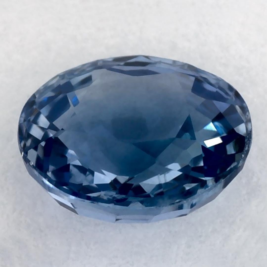 1.14 Karat Blauer Saphir Oval Loser Edelstein im Zustand „Neu“ im Angebot in Fort Lee, NJ