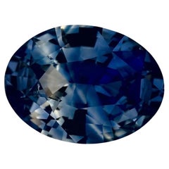 1.14 Ct Blue Sapphire Oval Loose Gemstone