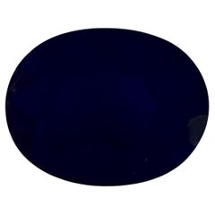 1.14 carati di zaffiro blu ovale sfuso