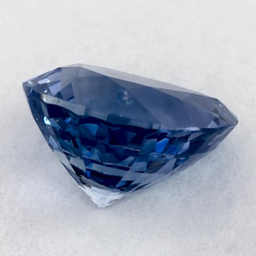 1.14 carati di zaffiro blu a forma di pera sciolto In condizioni Nuovo in vendita a Fort Lee, NJ
