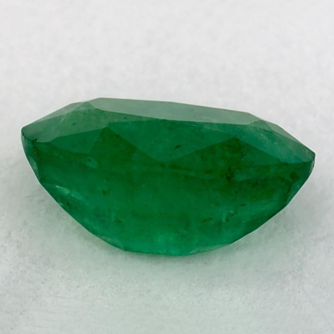 1.14 Karat Smaragd Oval Loser Edelstein im Zustand „Neu“ im Angebot in Fort Lee, NJ