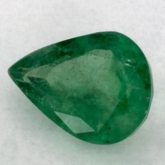 1.14 Ct Emerald Pear Loose Gemstone