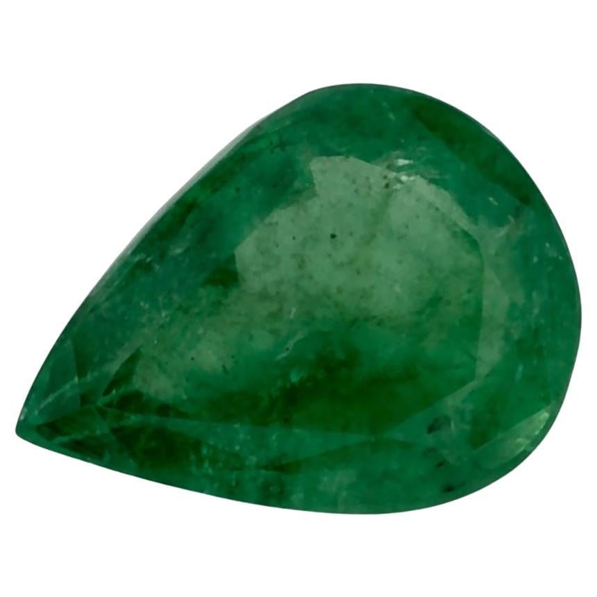 1.14 Ct Emerald Pear Loose Gemstone (pierre précieuse en vrac)