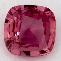 1.14 Ct Pink Sapphire Cushion Certified Loose Gemstone (pierre précieuse en vrac)