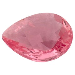 1.14 Ct Pink Sapphire Pear Loose Gemstone