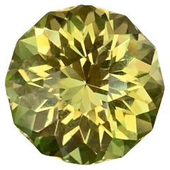 11,40 Karat Natürliche Lose Lovely Yellow Citrin Stein Rundschliff Afrikanischen Edelstein