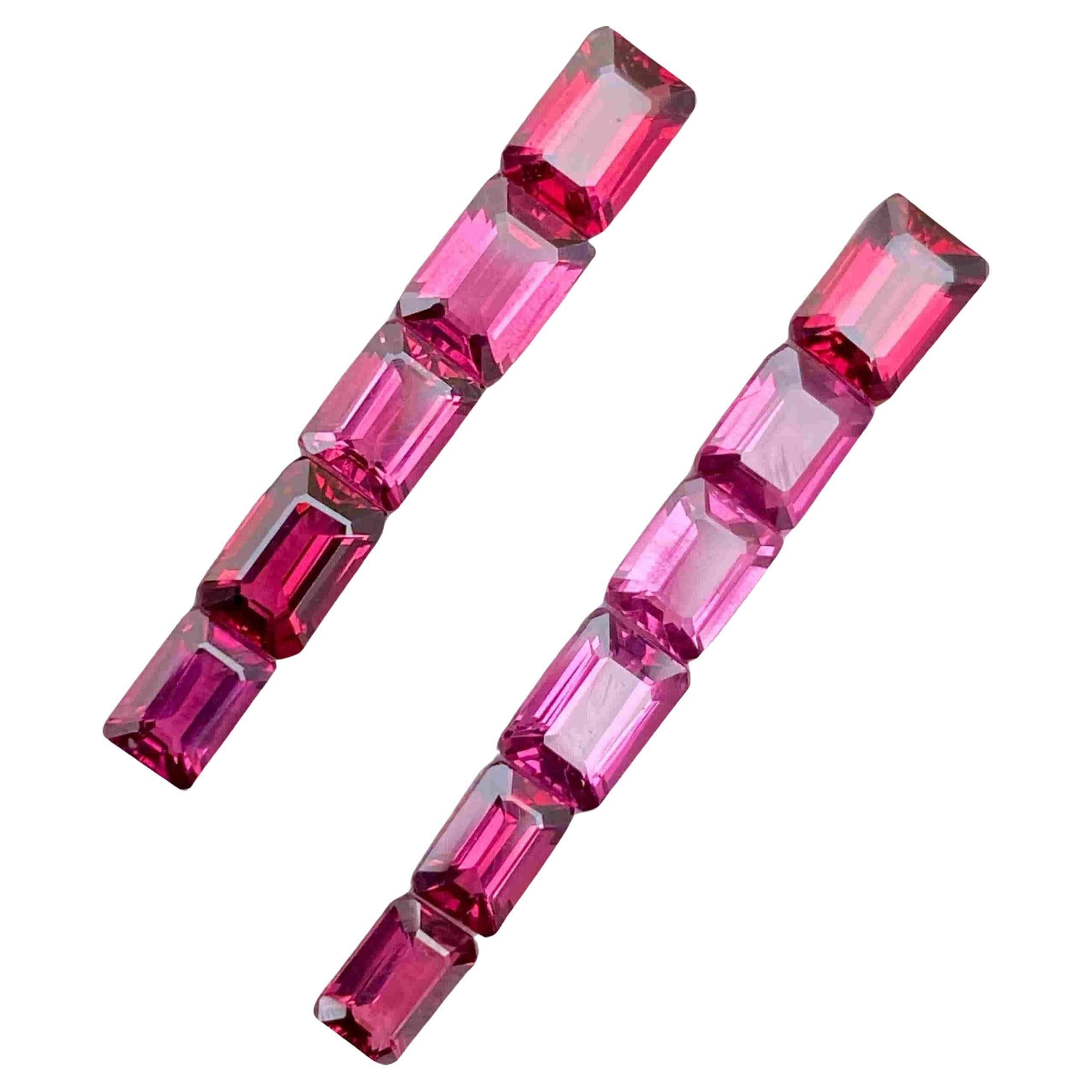 11.40 Carats Pink Rhodolite Garnet Lot Natural Gemstones From Africa For Sale