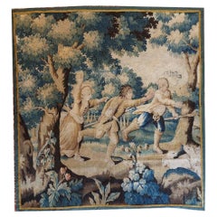 Französischer Wandteppich Aubusson aus dem 18. Jahrhundert - n° 1142