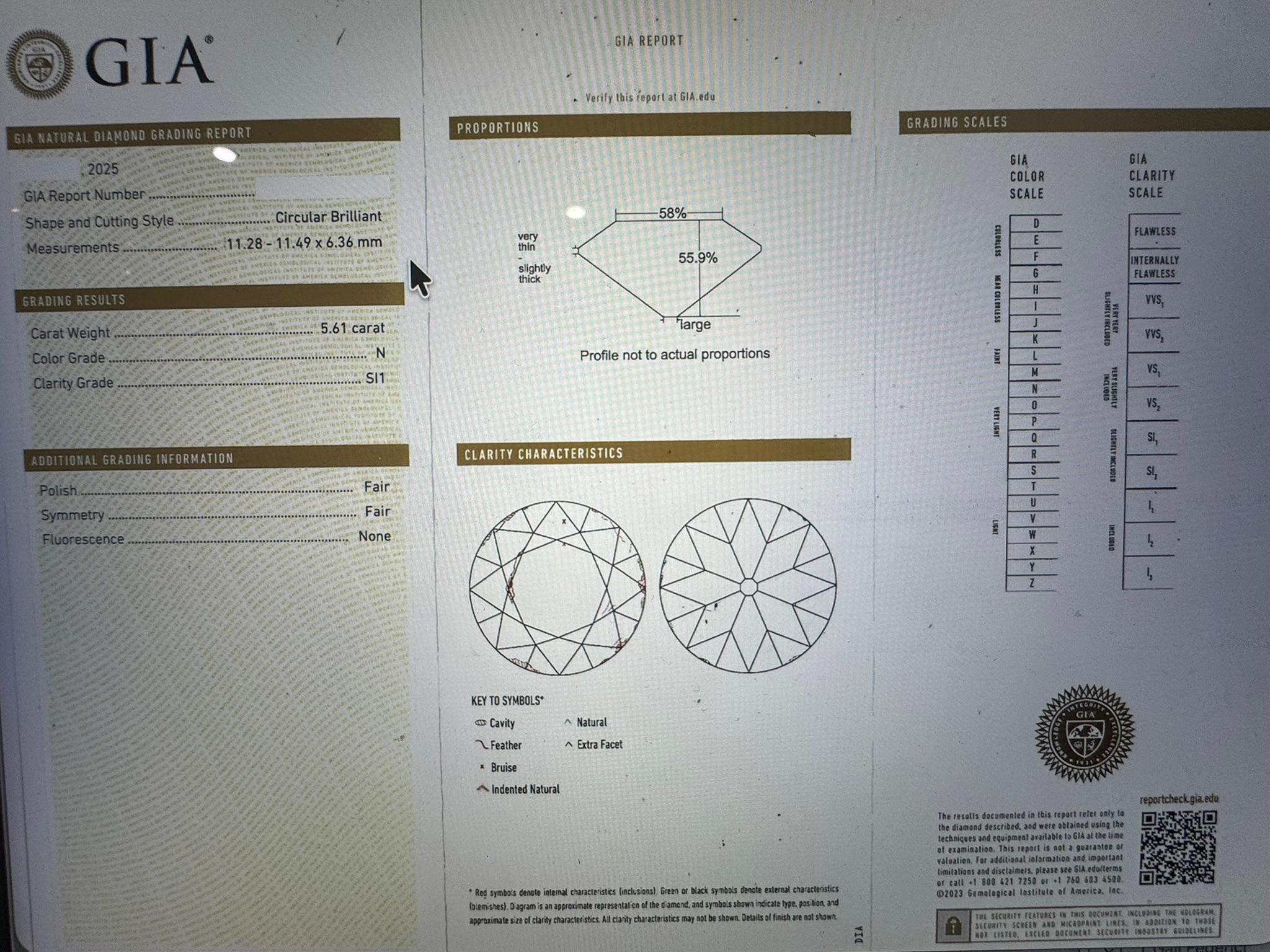 11,46 Karat. Ein gut abgestimmtes Paar alt-europäischer Diamant-Ohrclips im Angebot 5
