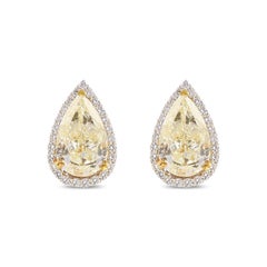 11.47 Carat Diamond Stud Earrings