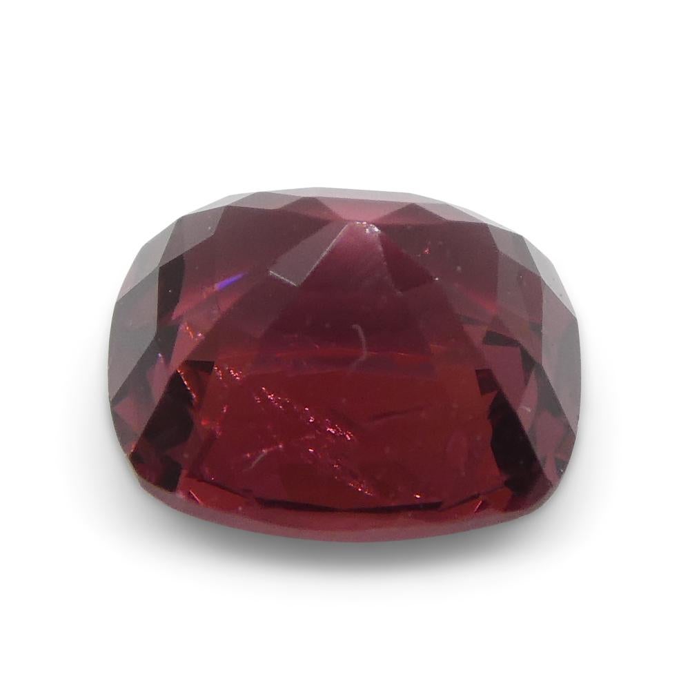 Cushion Cut 1.14ct Cushion Red Spinel from Sri Lanka For Sale