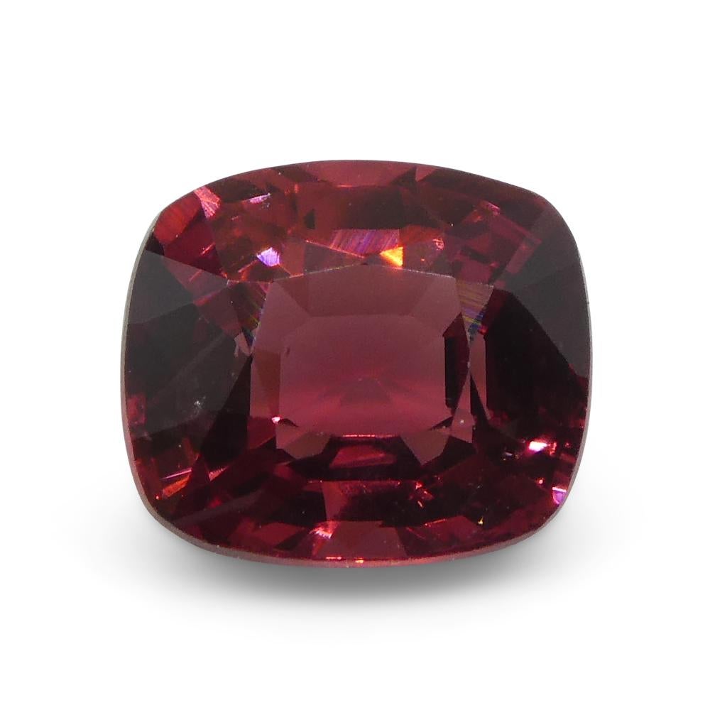 1.14ct Cushion Red Spinel from Sri Lanka For Sale 1