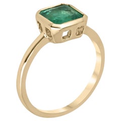 1.15 Carat Asscher Statement 14K White Gold Elegant Sparkle