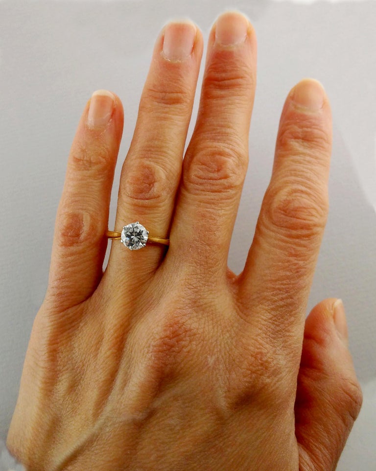 1.15 carat diamond solitaire ring Clearance