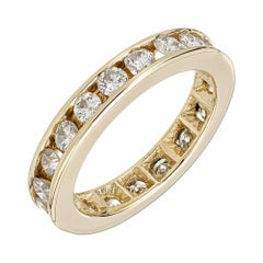 1,15 Karat Diamant Gelbgold Ewigkeitsring