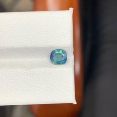 1.15 Carat Natural Loose Parti Sapphire Stone Oval Cut Madagascar's Gemstone