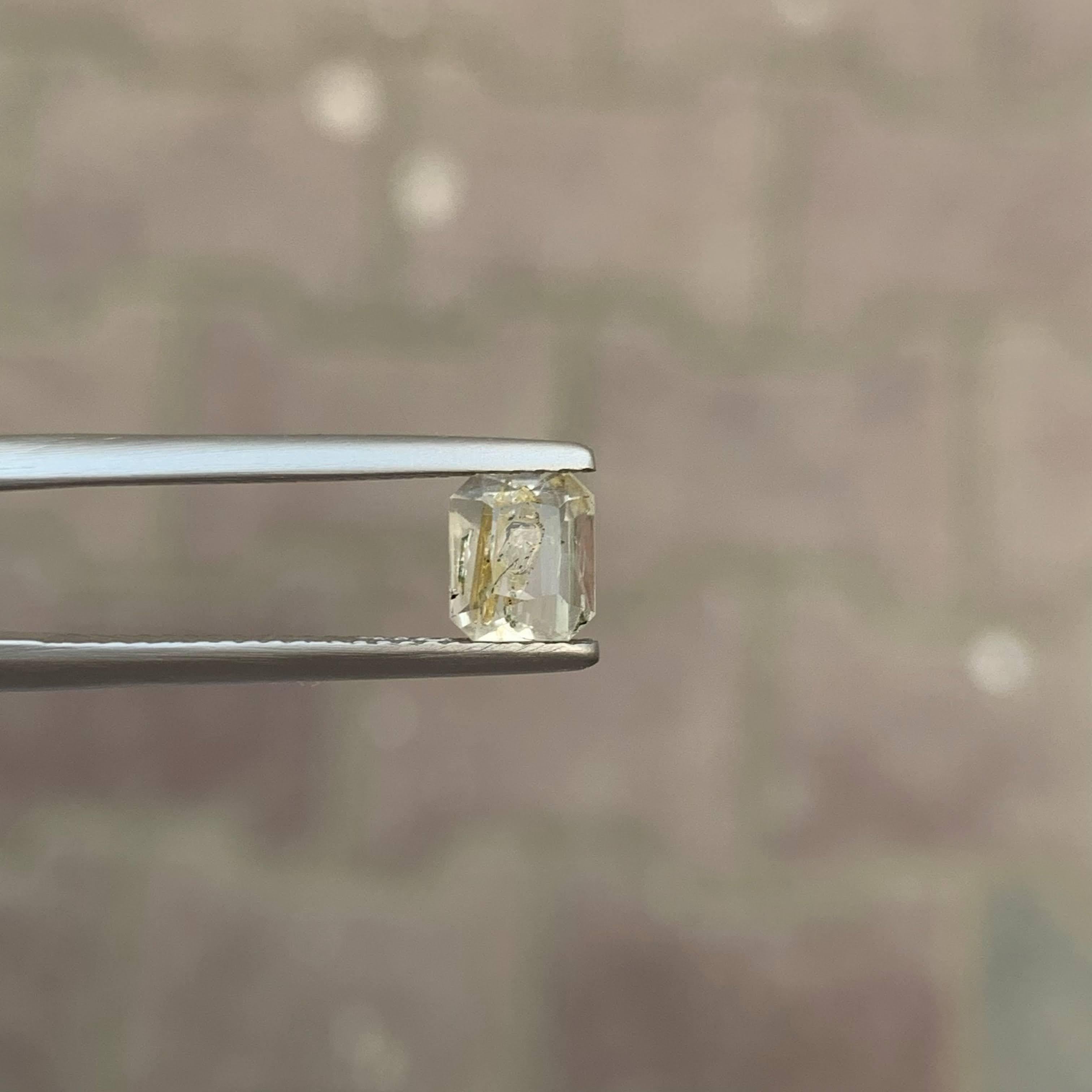 1.15 Carato di Quarzo Petrolio Naturale Sciolto Pietra Gemma Pakistana Sfaccettata in vendita 1