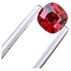 1,15 quilates natural suelta sangre de paloma birmana espinela en forma de cojín gema para anillo