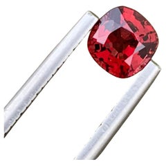 1.15 Carat Natural Loose Pigeon Blood Burmese Spinel Cushion Shape Gem For Ring 