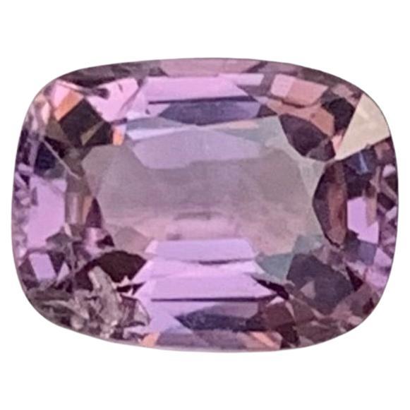 1.15 Carat Natural Loose Purple Spinel Cushion Shape Gem For Jewellery