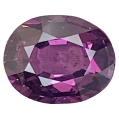1.15 Carat Natural Loose Purplish Pink Spinel Stone Oval Cut Burmese Gemstone