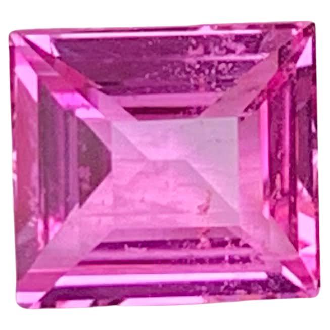 1,15 Karat Natürlicher Loser Unerhitzter Rosa Saphir Baguette-Schliff Madagaskar Edelstein im Angebot