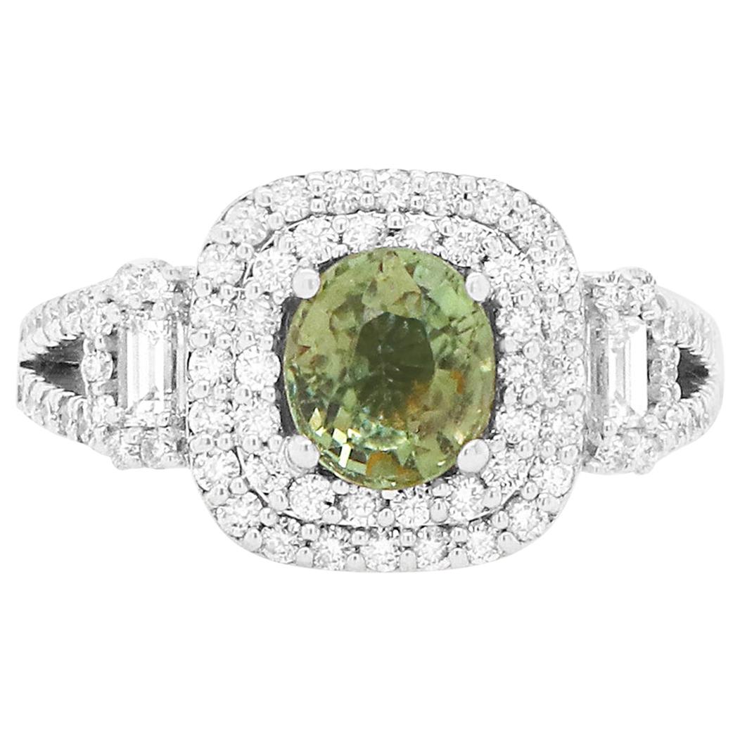 5.52 Carat ColorChanging Alexandrite Ring at 1stDibs