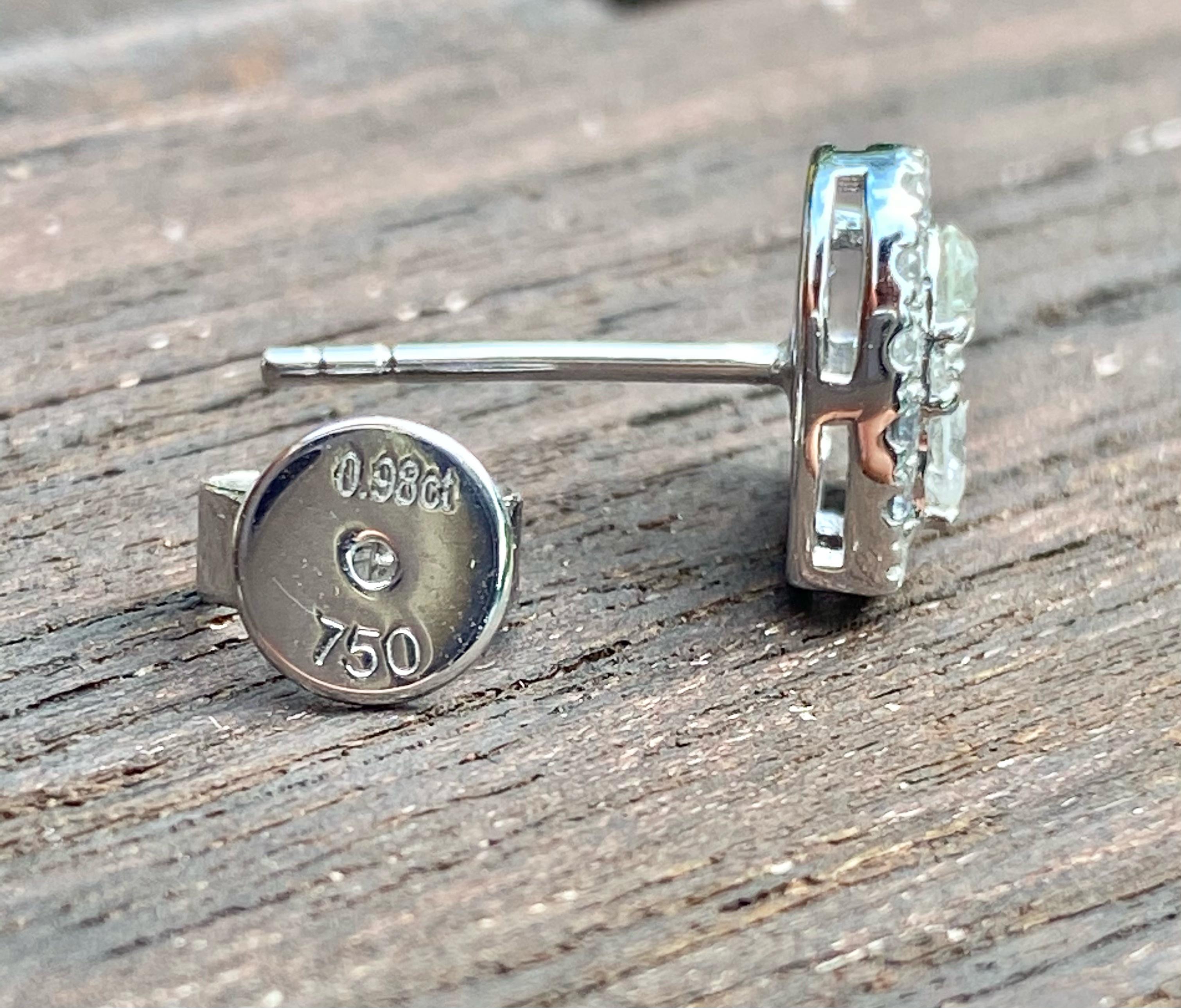 1,15 Karat Diamanten im runden Brillantschliff 