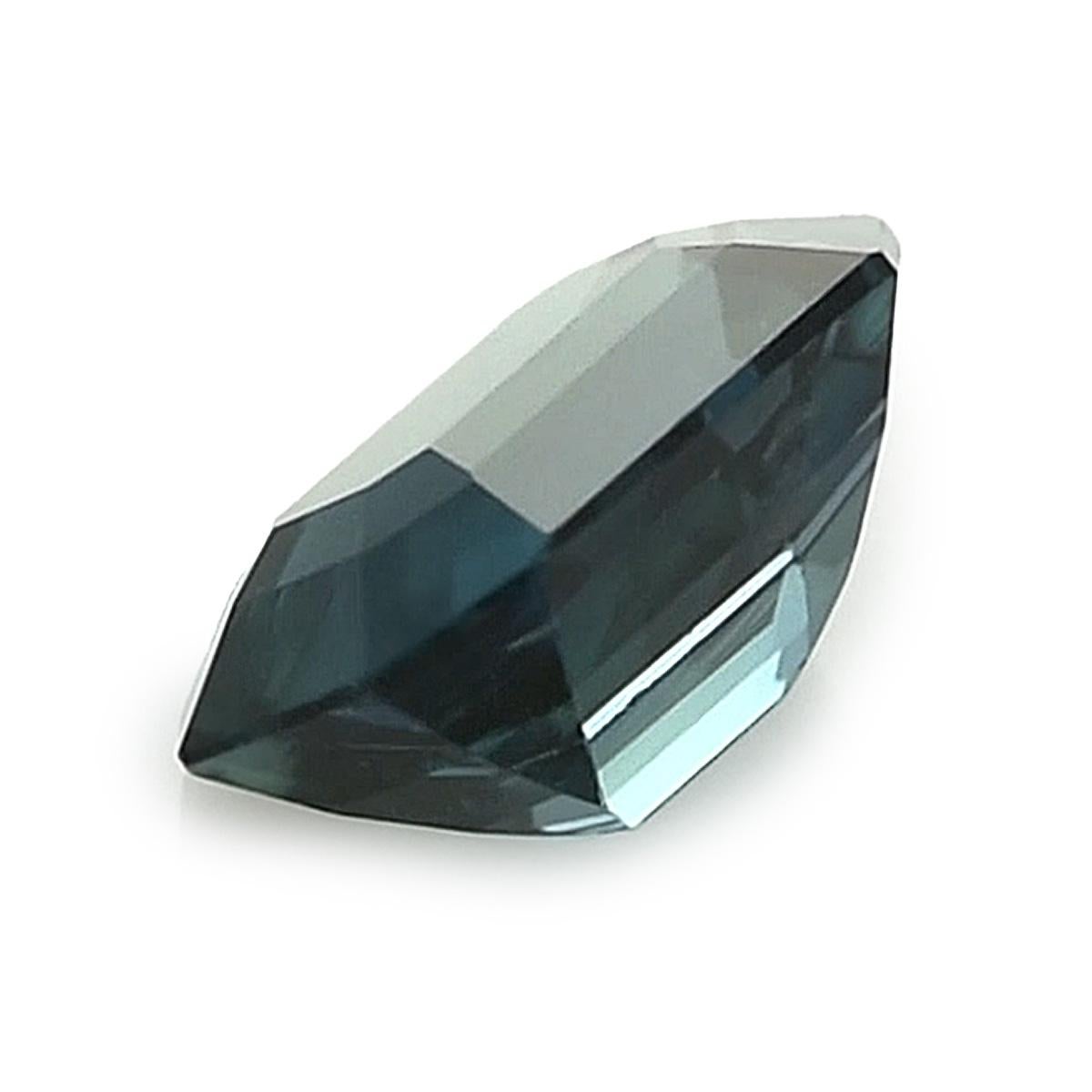 Mixed Cut 1.15 Carats Green Blue Sapphire  For Sale