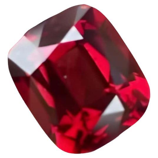 1.15 Carats Sweet Red Burmese Spinel Stone Fancy Cushion Cut Gemstone
