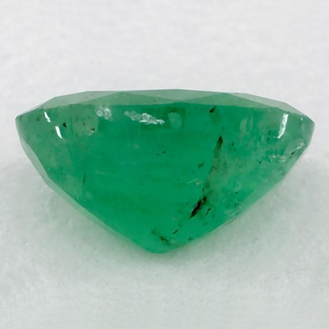 1.15 Ct Emerald Oval Loose Gemstone (pierre précieuse en vrac) Neuf - En vente à Fort Lee, NJ
