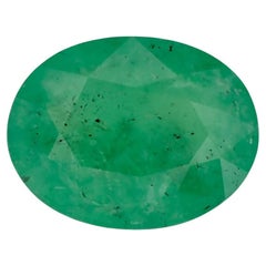 1.15 carati di smeraldo ovale sfuso