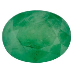 1.15 Ct Emerald Oval Loose Gemstone (pierre précieuse en vrac)