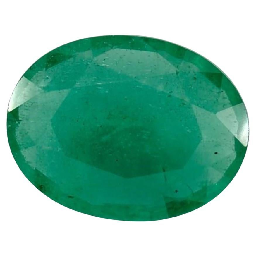 1.15 Ct Emerald Oval Loose Gemstone