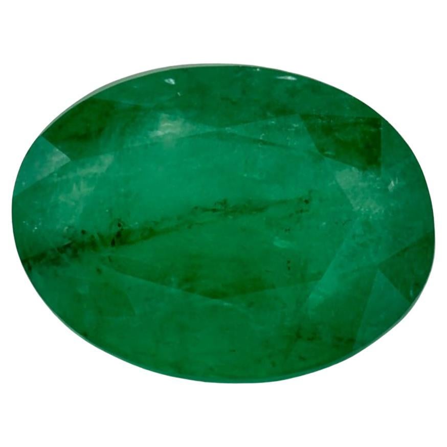 1.15 Ct Emerald Oval Loose Gemstone