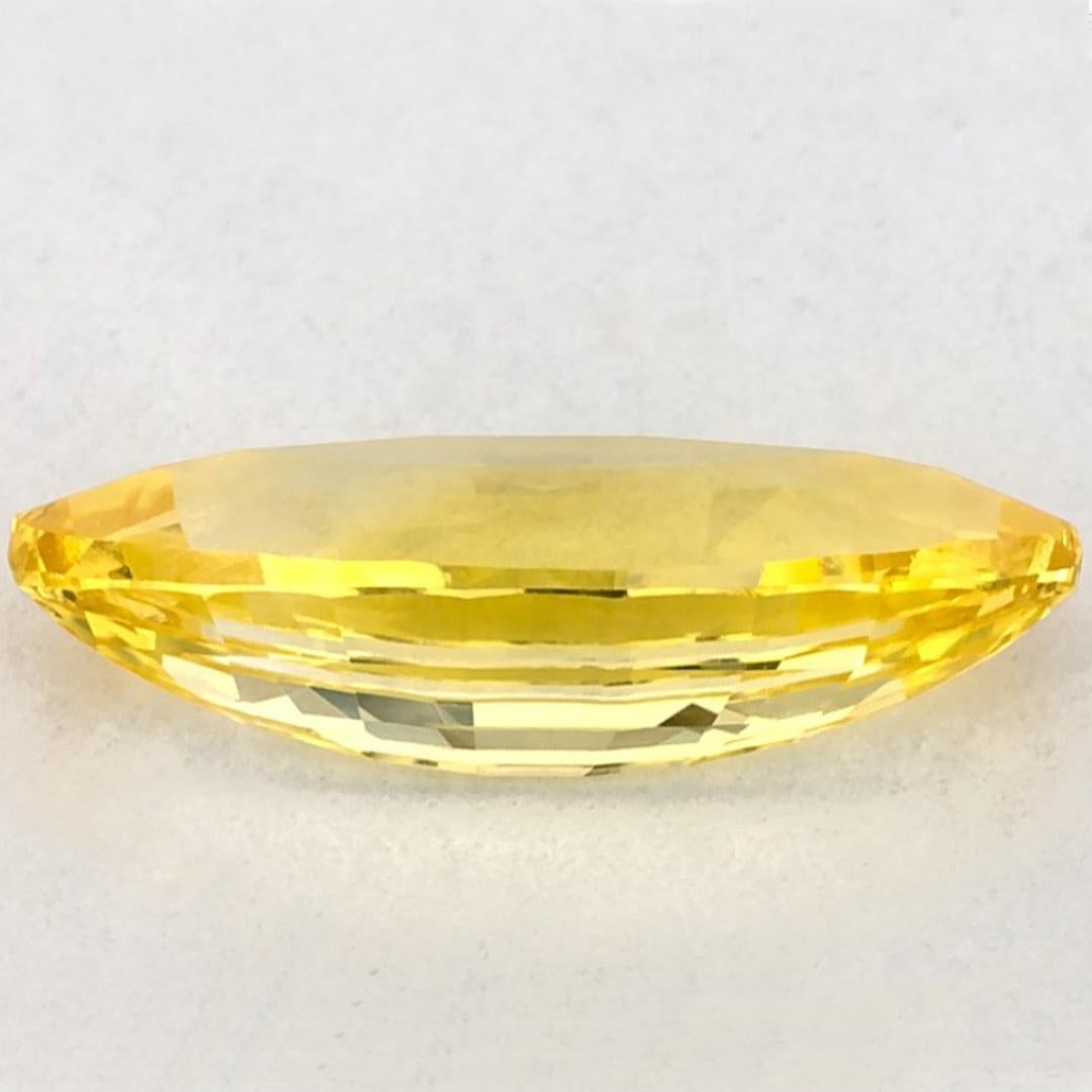 1.15 Ct Yellow Sapphire Marquise Loose Gemstone Neuf - En vente à Fort Lee, NJ