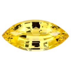 1.15 Ct Yellow Sapphire Marquise Loose Gemstone