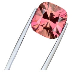 11.55 Carat Natural Loose Fancy Cut Pink Tourmaline Gemstone From Kunar Mine