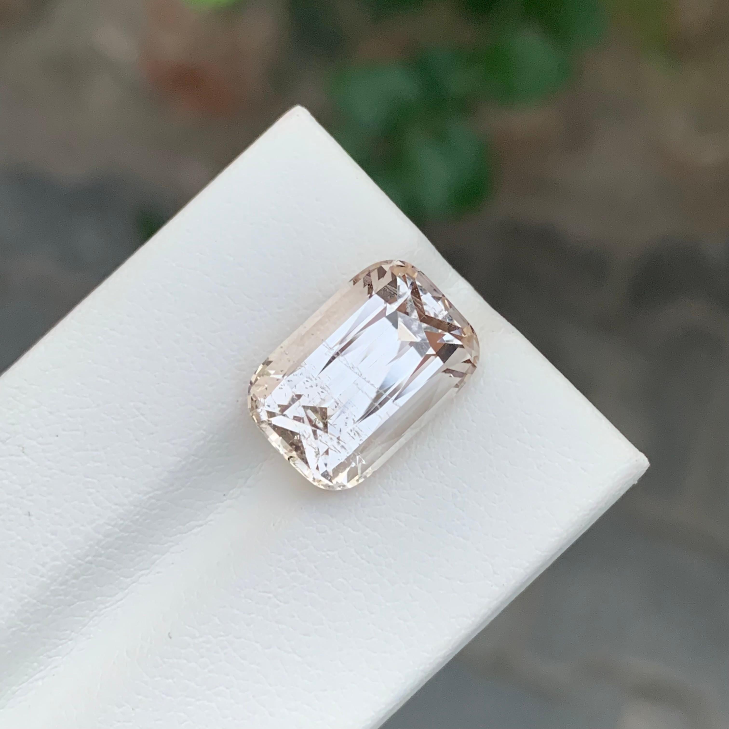Superbe Topaze naturelle en vrac de 11,55 carats, dorée à l'or fin, mine du Pakistan en vente 5
