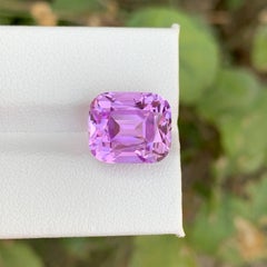 11.55 Carat Natural Loose Hot Pink Kunzite Stone Cushion Cut Afghan Gemstone (pierre précieuse afghane)
