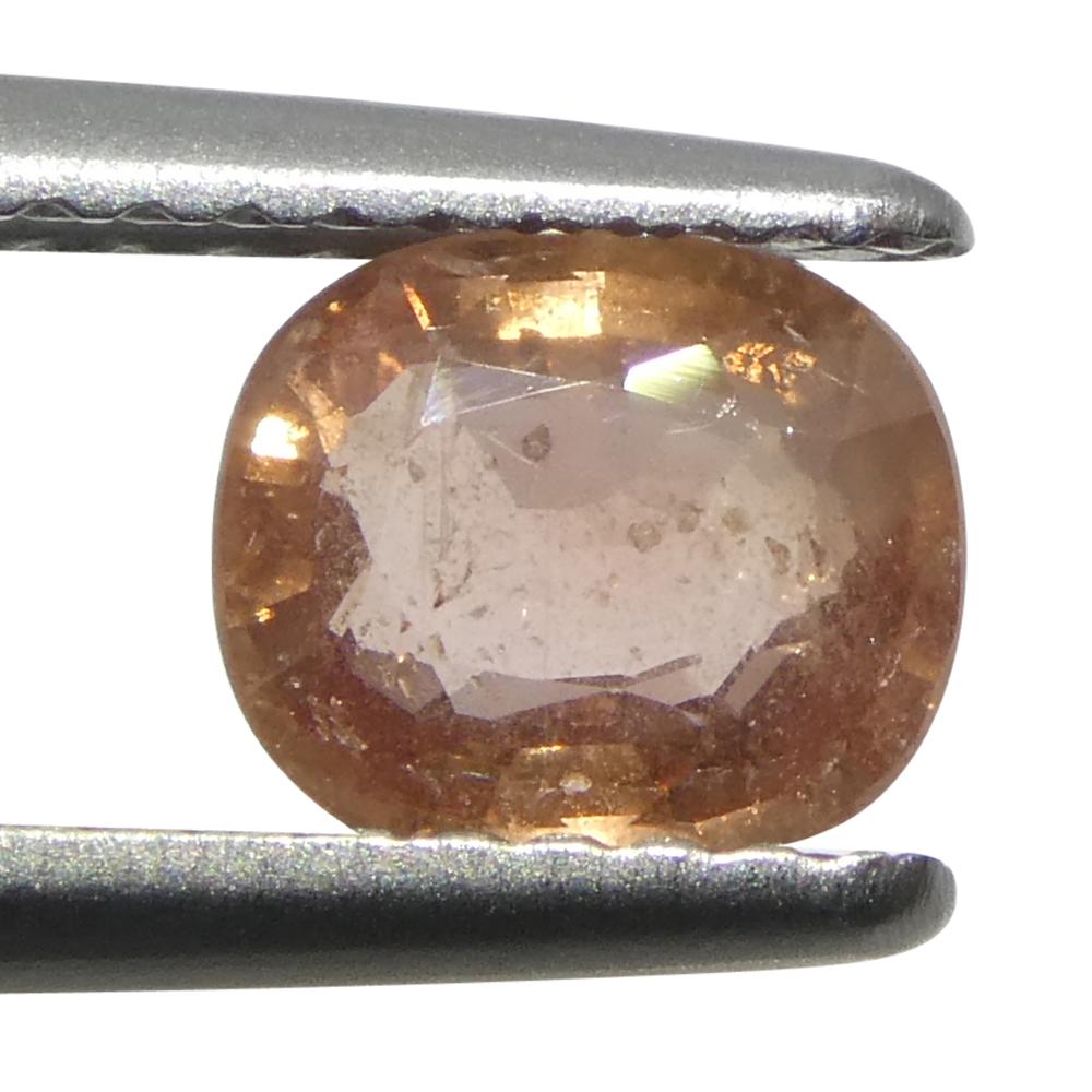 orange sapphire tanzania