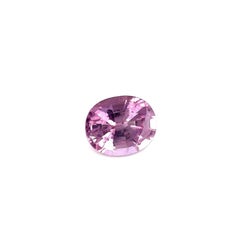 1.15ct Fine Pinkish Purple Spinel Natural Oval Cut Loose Gemstone