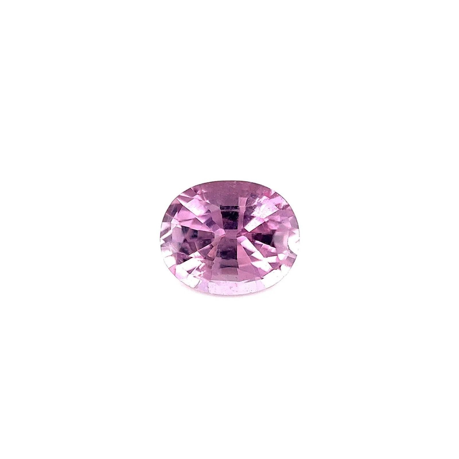 1.15ct Fine Pinkish Purple Spinel Natural Oval Cut Loose Gemstone For Sale
