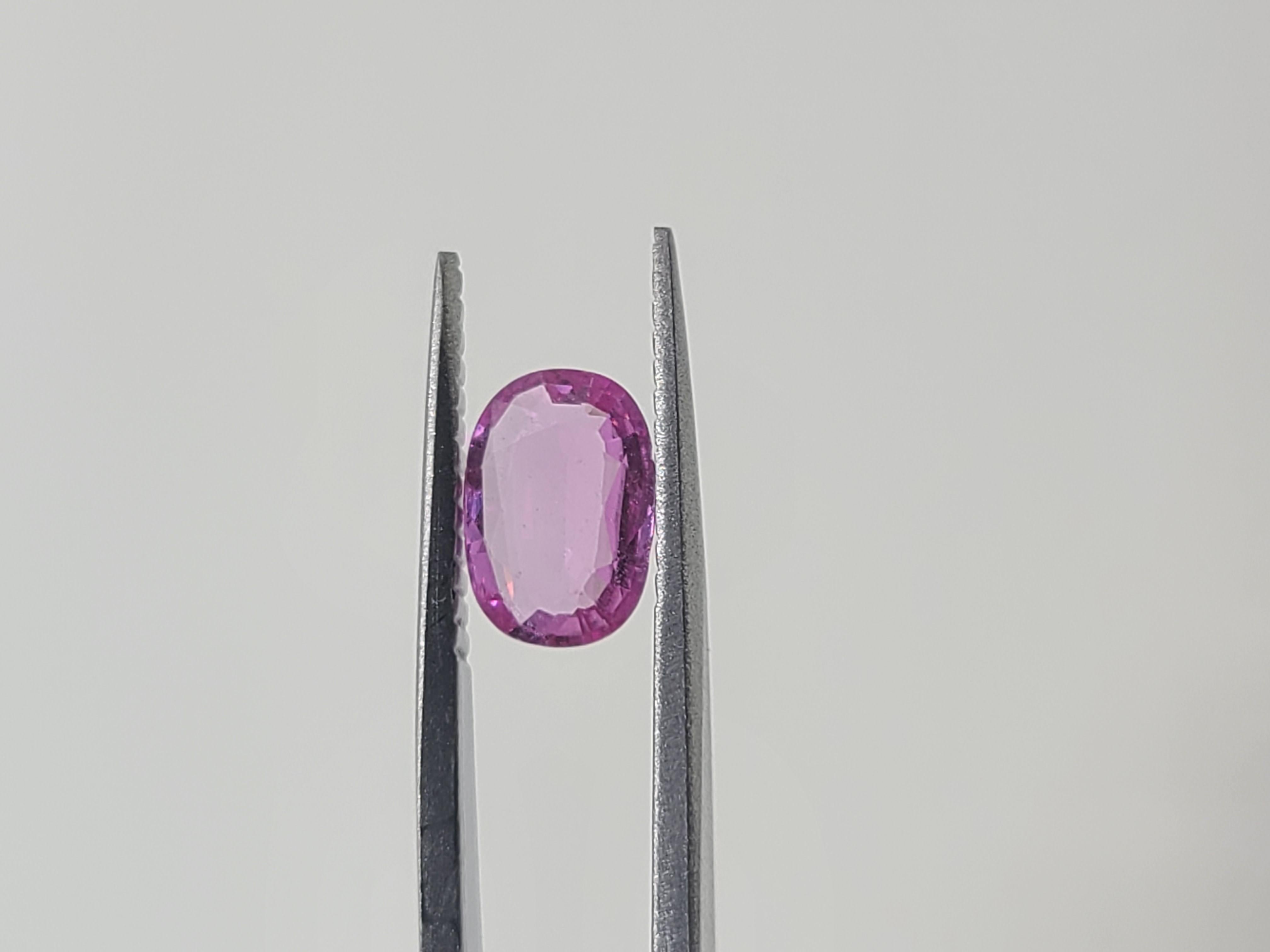 This pink sapphire exhibits a beautiful magenta-pink hue, measuring a standard 8x5mm with a 2.1mm depth, making it perfect for jewelry design, different settings, or gem collection. 

Perfect for those who love precious gemstones, add this gorgeous