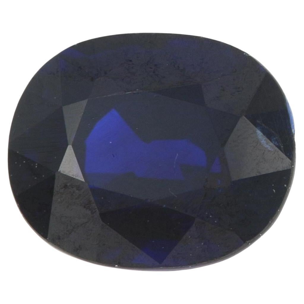 1.15ct Sapphire Gemstone - Oval Cut Blue Loose Solitaire For Sale
