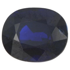 1.15ct Saphir Gemstone - Oval Cut Blue Loose Solitaire