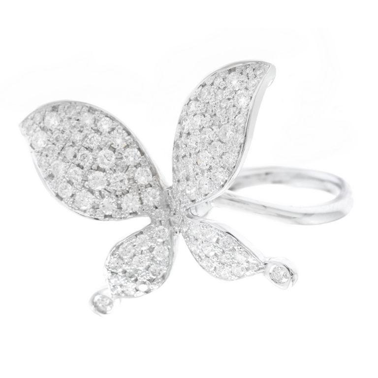 1.15Ct Splendid Natural Diamond 14K Solid White Gold Flower Ring

Stamped: 14K

Total Natural Round Cut Diamonds Weight: 1.15 Carats (color G-H / Clarity SI1-SI2)

Top of the ring measures: Approx. 27.00 x 21.00mm

Ring size: 7 (we offer free
