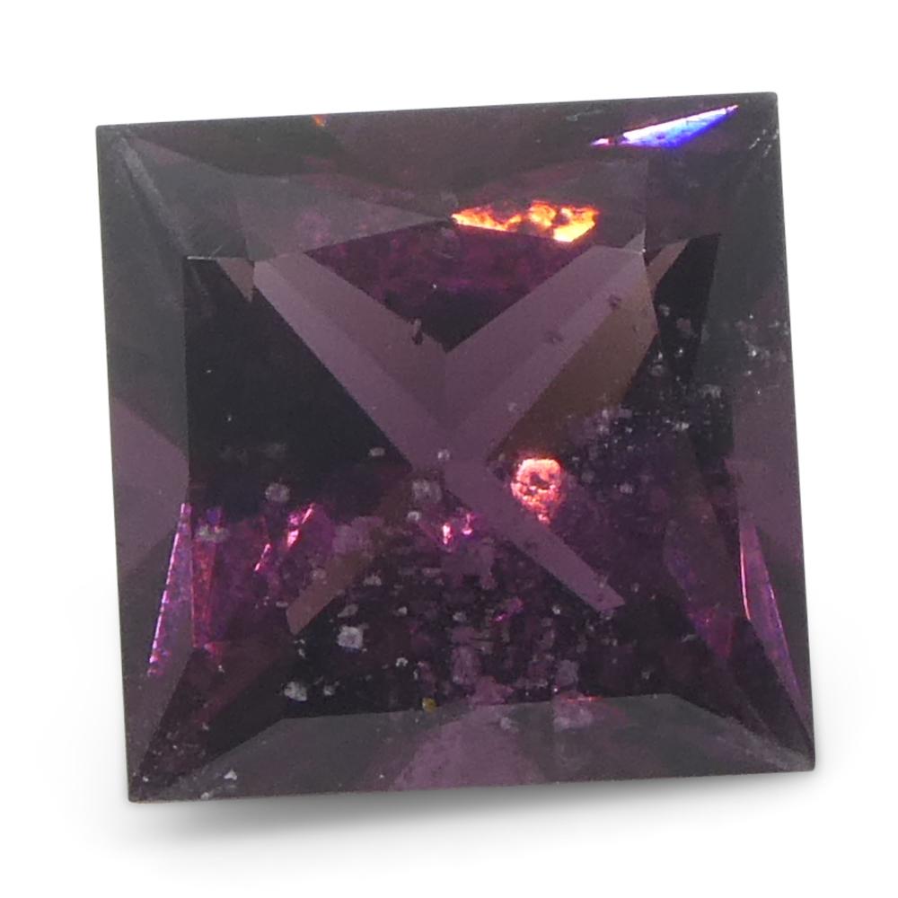 da uomo o donna Spinello rosa quadrato da Birmania non riscaldato 1,15ct in vendita