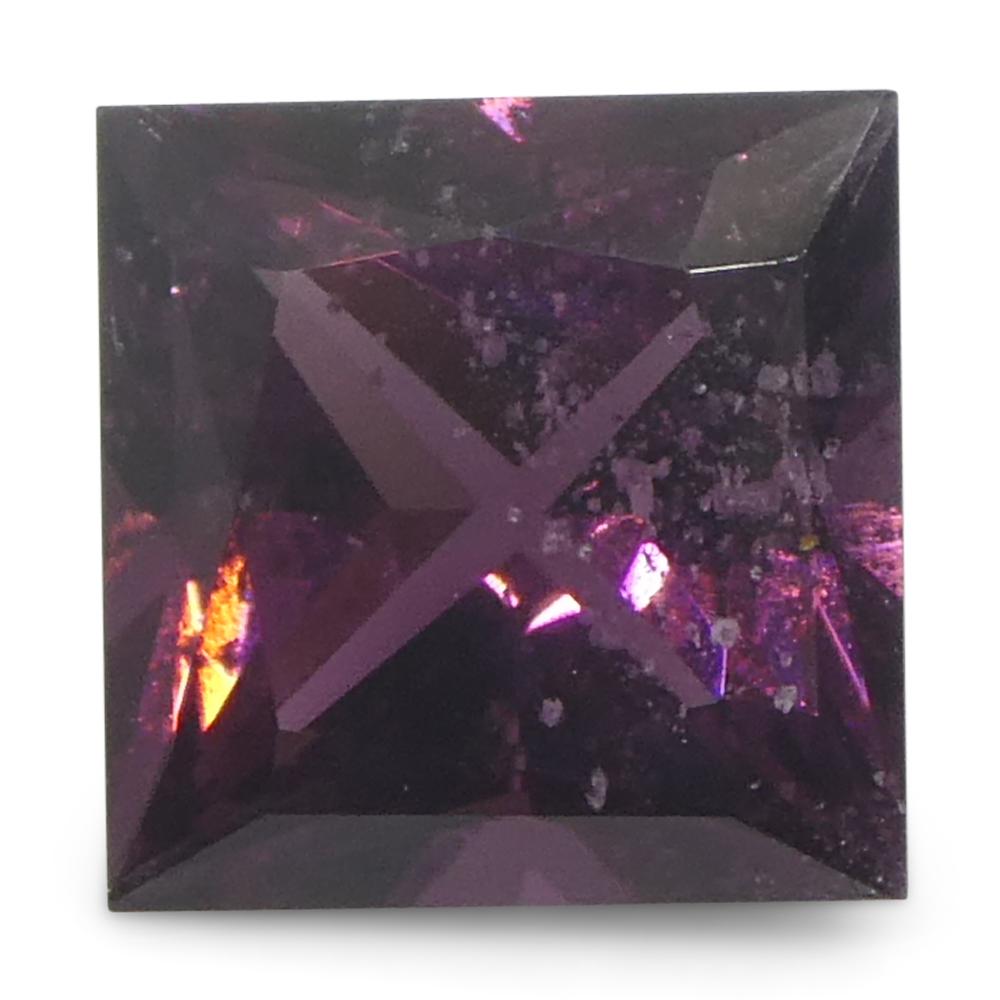 Spinello rosa quadrato da Birmania non riscaldato 1,15ct in vendita 2